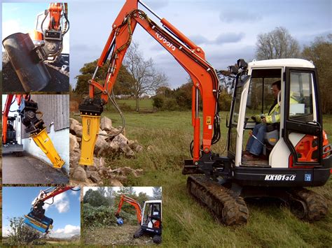 mini excavator with mower head|kubota mini excavator mower attachment.